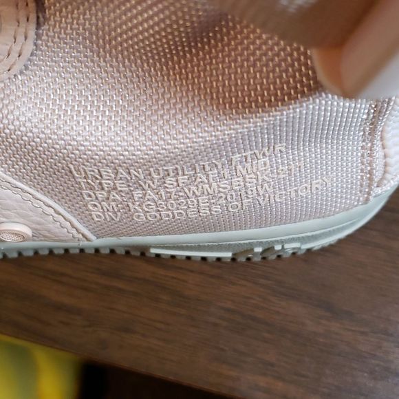 Nike SF Special Forces Air Force 1 Mid Womens Sneakers Shoes 8½ Orange Quartz - Picture 8 of 8